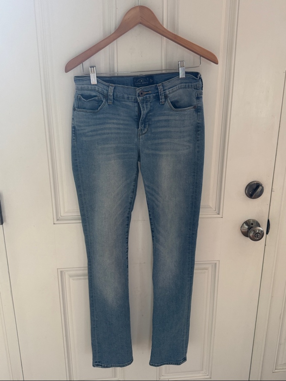 Lucky Brand Light Blue Brooke Straight Jeans
